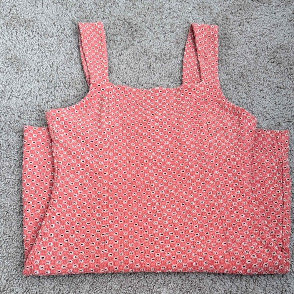 Free People rusty orange bodycon dress